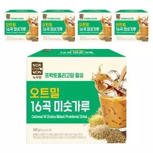 녹차원 오트밀 16곡 미숫가루, 20g, 20개입, 5개
