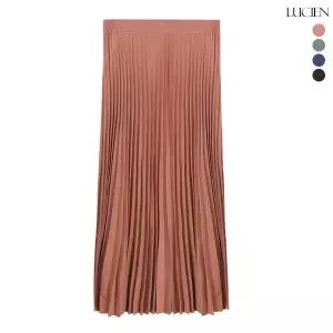 [루시앙]루시앙 로얄 사틴 플리츠 스커트 (4color)