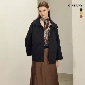 [루시앙]지베르니 여성 케이프 하프 트렌치 (3color)