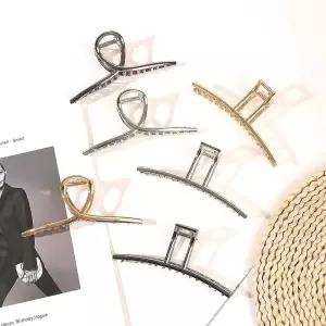 니즈유 13.5cm 빅사이즈 광폭 메탈 집게핀 2종세트 