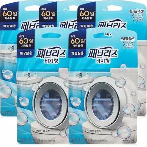 페브리즈 화장실용 상쾌한비누향 6.3ml 5개