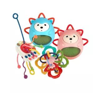 6개월아기용 발달장난감 촉감봄 치발기 오뚝이 장난감 선물 신생아 남아 오뚜기인형