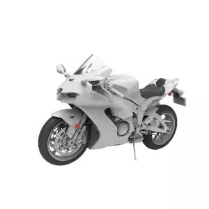 MENG 프라모델 Kawasaki Ninja 트랙 닌자 오토바이 가와사키 모형