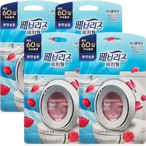 페브리즈 화장실용 향긋한꽃향 6.3ml 4개