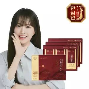 [농협홍삼] 한삼인 통째로 갈아넣은 진홍삼스틱 10g 30포 3세트+쇼핑백