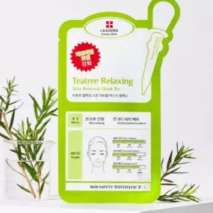 리더스 인솔루션 마스크팩 티트리 릴랙싱 10매