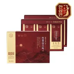 [농협홍삼] 한삼인 통째로 갈아넣은 진홍삼스틱 10g 30포 2세트+쇼핑백