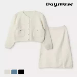 [모어오브](N) 코앤 니트 SET 가디건 스커트 스커트