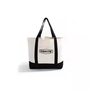 하이브로우 캔버스 토트 쇼핑백 쇼퍼 가방 남녀공용 데일리
