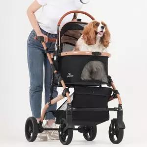 피카노리 강아지 고양이 유모차 캐리어 휴대 분리가능 프리미엄 위니