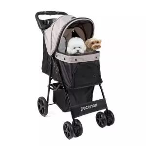 피카노리 애견 유모차 고양이 이동장 외출용 스탠다드 제인로드 4륜