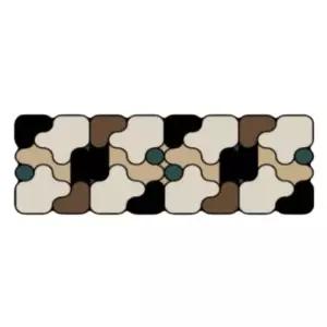 큐브 규조토 빨아쓰는 발매트 주방 부엌 브라운