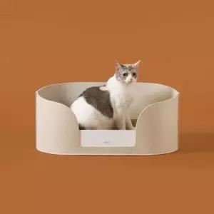 두잇 고양이 숨숨집 하우스 리빙 용품 펠트 올데이바스켓