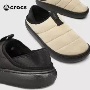 [크록스]클래식 퍼프 모크 남자 여성 겨울 방한 패딩 슬리퍼 2종 택일 908927