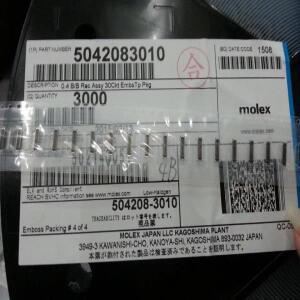 504208-3010 30 MOLEX 브랜드, 오리지널 심천 카운터 스팟