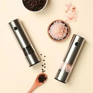 ( )뉴에이커 미니 소금 후추 전동그라인더 1+1