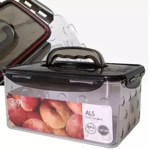 냉장 트라이탄 밀폐용기 손잡이김치통 3.9L