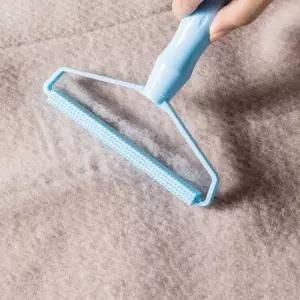 의류보푸라기제거 옷관리 핸디 양면 보풀제거기 4p세트 스카이