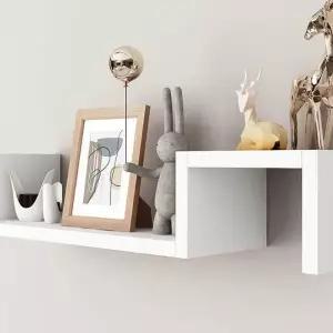 [리더스][리더스] 주방 진열대 거실 데일리 벽걸이 원목 선반 (45644477)