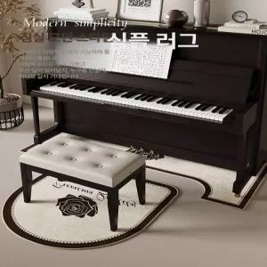 피아노 방음 매트 스툴 매트 저감 카펫