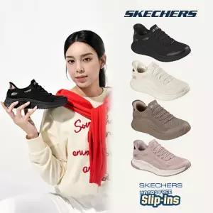 스케쳐스 26SS 최신상 여성용 밥스스쿼드 슬립인스 워킹화