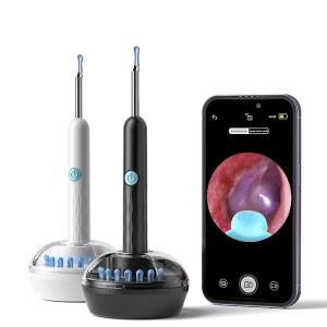 무선온도계 초박형 2mm 내시경 1080P HD WiFi 이경 iOS 안드로이드용 내시경 귀지 제거 도구 포함