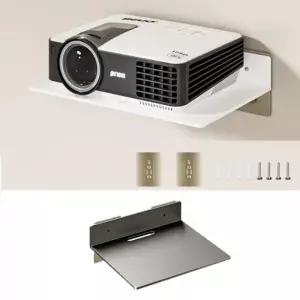 무타공 공유기 벽선반 벽걸이 와이파이 티비장 거치대 TV 셋톱박스 프로젝터 받침대 공벽