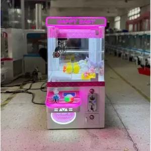 코인형 인형뽑기 기계 문구점 캡슐 문방구 갓차 인형 토이 뽑기 핑크 머신