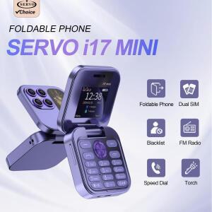 i17 미니 접이식 휴대폰 속도 다이얼 2G 듀얼 SIM 카드 포켓폰 플래시라이트 FM 라디오 블랙리스트 매직 보
