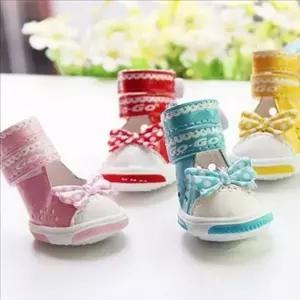 여름 강아지 샌들 미끄럼 강아지 신발 활동 산책 애견 4p