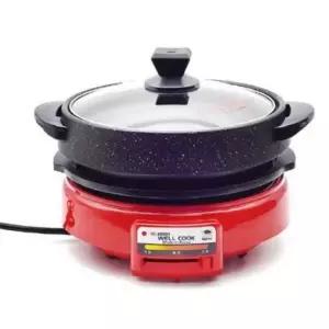 냄비 포트 솥 태유 전기 멀티쿠커 샤브 전골 23 5cm