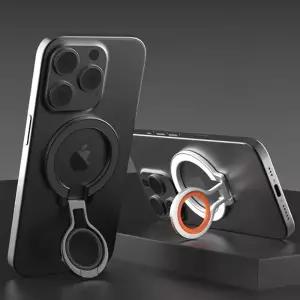 초강력 맥세이프 헬스장 초슬림 메탈 마그네틱 자석 그립 스마트링 톡 거치대