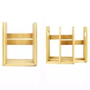 ( )길이조절 원목 책꽂이 파일꽂이 책꽂이정리함 데스크꽂이 소형책꽂이