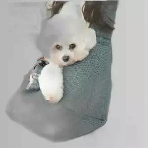 레드퍼피 끌레 메쉬 이동가방-파스텔그레이