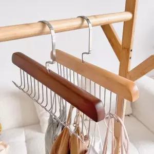 다용도 문걸이 옷벨트 걸이 행거 원목옷걸이 스탠드옷걸이 옷걸이행거 우드옷걸이