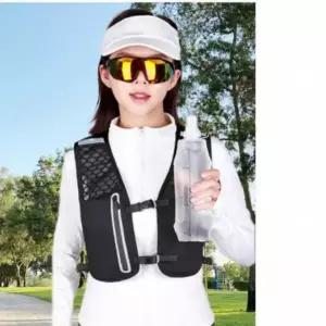 러닝 트레일용 넉넉한 뒷주머니 경량 마라톤 조끼 등산 활동용 수납