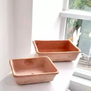 [골드스마일]분재 화분 직사각형 20x14cm 심플 디자인 선인장 재배용