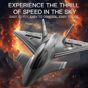 J20 RC 전투기 2.4G 무선 조종 비행기 충돌 방지 글라이더 원키 곡예 비행 EPP 폼 RC 비행기 남자아이 선물