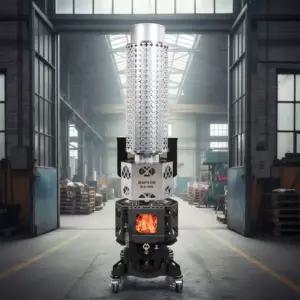 파이어우드 랩터RX80 무동력 이동식 고화력 야외 공장 난로