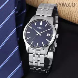 세이코 SUR399P1 모던 클래식 아날로그 방수  정장 남자 메탈 시계 d