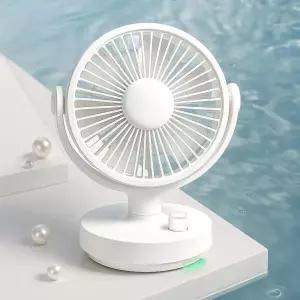 [아트박스]/레토 레토 무선 탁상용 선풍기 자동 회전 미니 선풍기