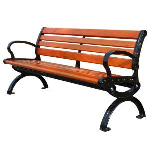 트랑떼 야외 벤치 베란다 1m 레귤러 빈티지 운동장 의자 우드 자작나무 스테인리스 2인용