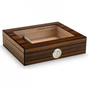 시가보관함 상자 우드 조절 휴대용 삼나무 원목 시가 케이스 가습