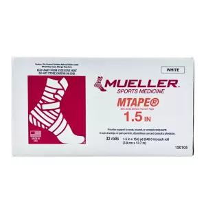 뮬러 엠테이프(M-TAPE) 스포츠 테이프 1.5인치 발목 손가락 테이핑 1박스 32개입