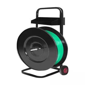 pp 밴드 거치대 밴딩 블랙 디스펜서 노끈 범용 포장 벨트 스트랩 이동식