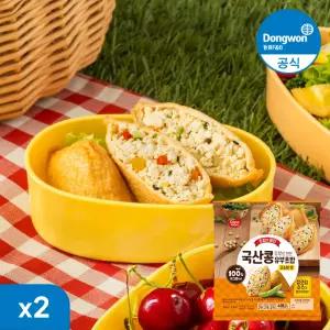 동원 초밥의 달인 국산콩 유부초밥 새콤한맛 330g 2개