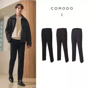 코모도 25FW 남성 기모 롱팬츠 3종