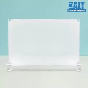 [월드크린]칼트 창고 선반 칸막이 반투명 (60x40) + 화이트 버클 2p 물류 수납 칸 공간