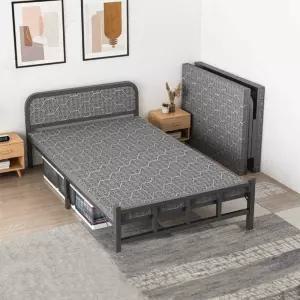 접이식 철제 침대프레임 거치대 철제침대프레임 침대