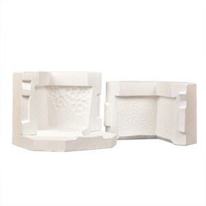 성형틀 다육 화분 만들기 몰드 초콜릿틀 타원형 검은색 실내 거치대 상자 심기